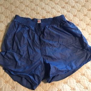 Blue Soffe Nylon Shorts